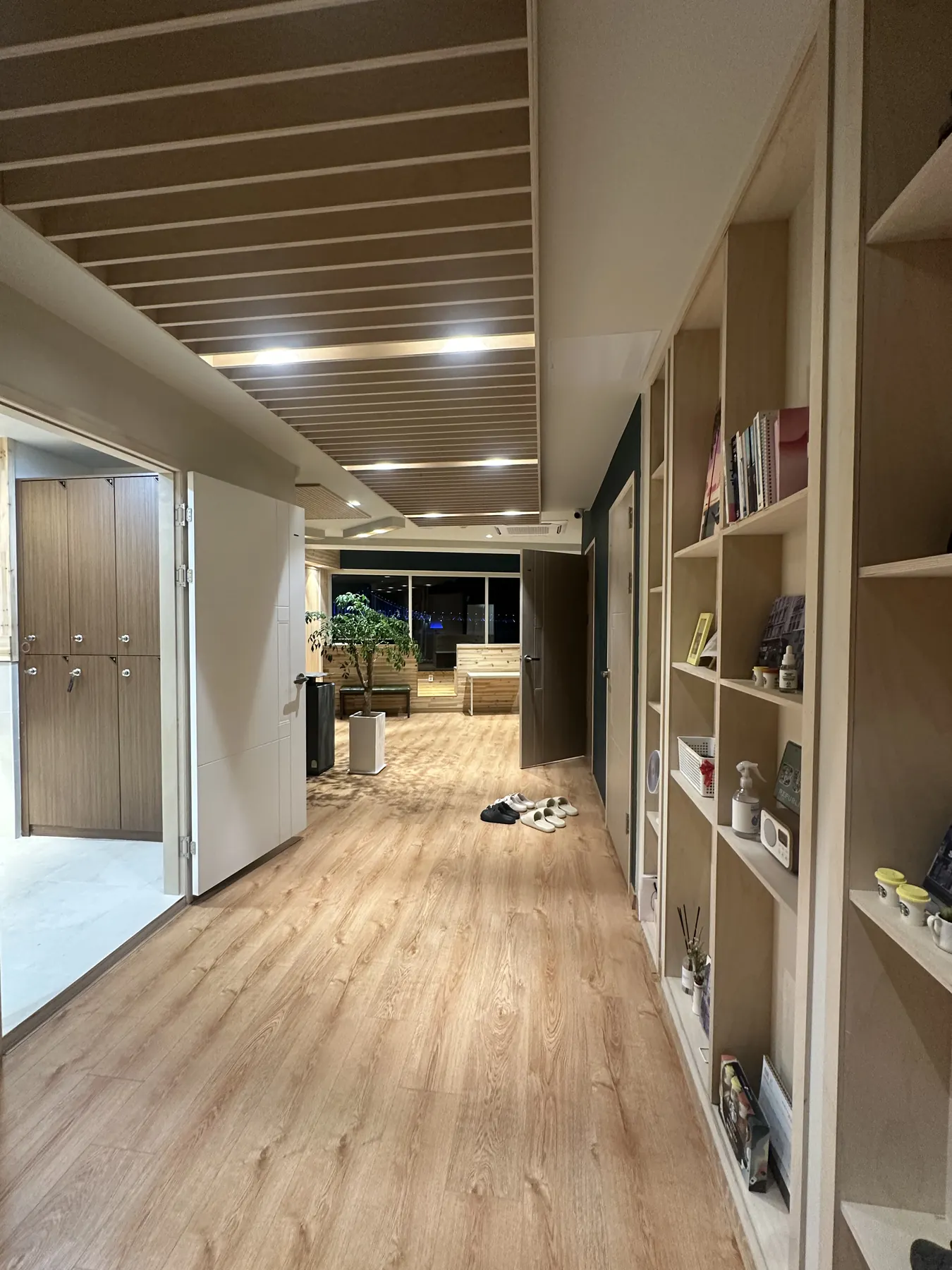 interior walkway at Prada Spa Gwangalli, Busan