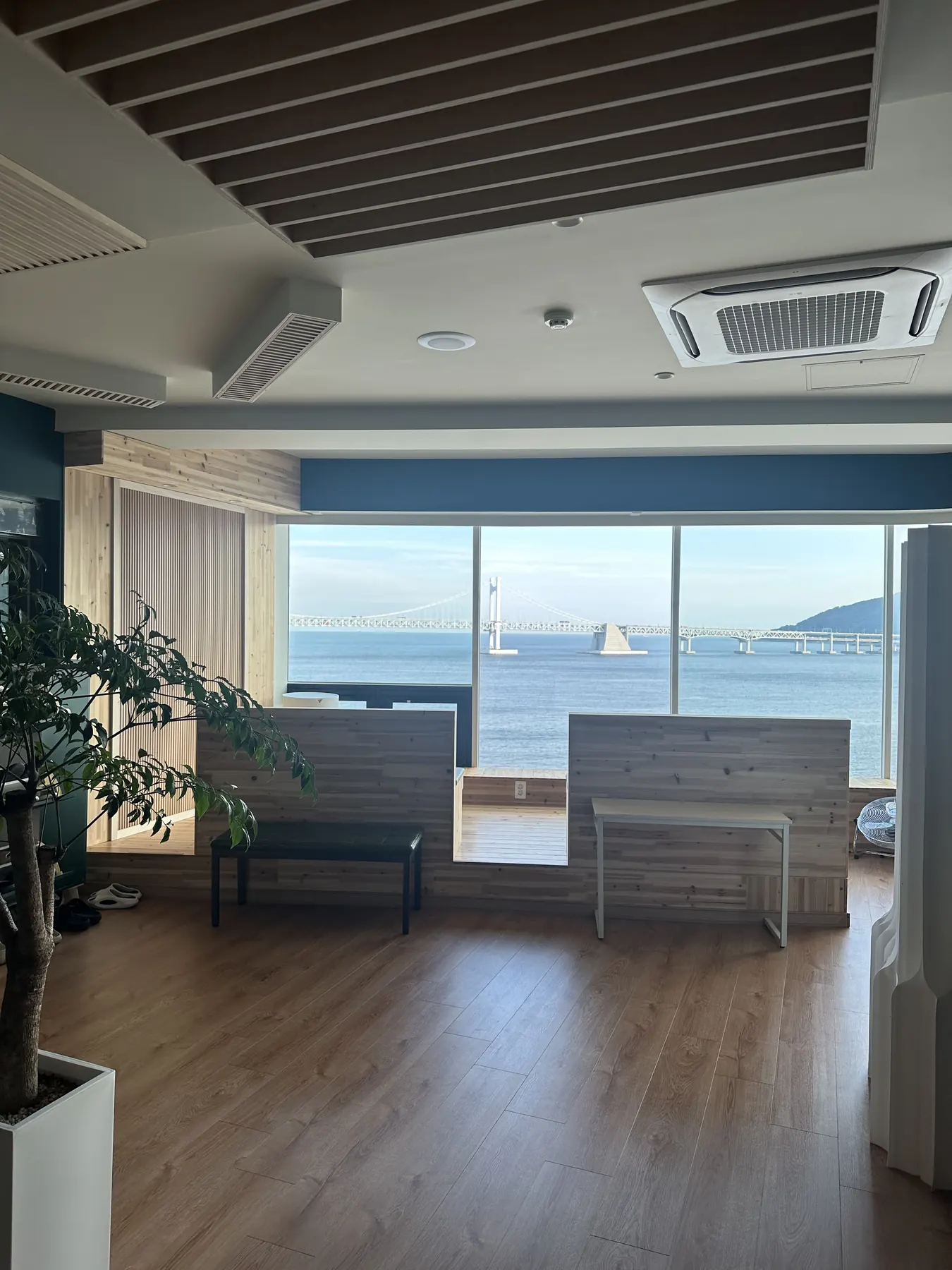ocean-view room at Prada Spa Gwangalli, Busan