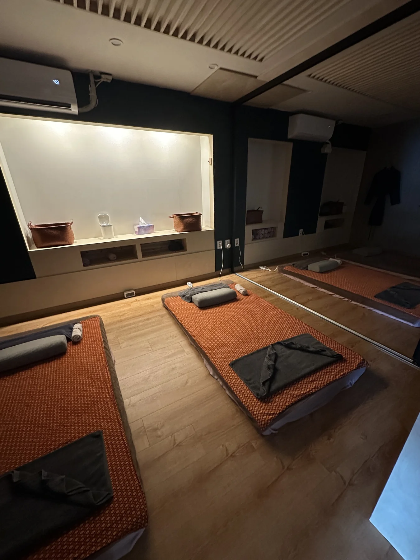 Actual treatment room at Prada Spa Gwangalli